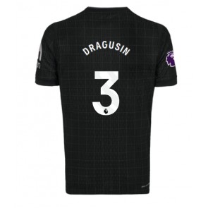 Tottenham Hotspur Radu Dragusin #3 Venkovní Dres 2025-26 Krátký Rukáv