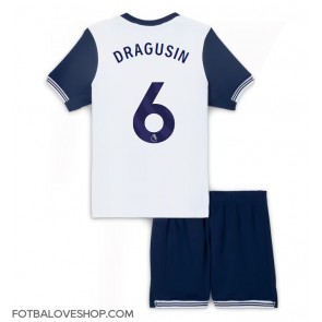 Tottenham Hotspur Radu Dragusin #6 Dětské Domácí Dres 2024-25 Krátký Rukáv (+ trenýrky)