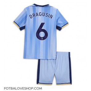 Tottenham Hotspur Radu Dragusin #6 Dětské Venkovní Dres 2024-25 Krátký Rukáv (+ trenýrky)