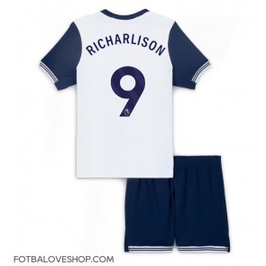 Tottenham Hotspur Richarlison #9 Dětské Domácí Dres 2024-25 Krátký Rukáv (+ trenýrky)