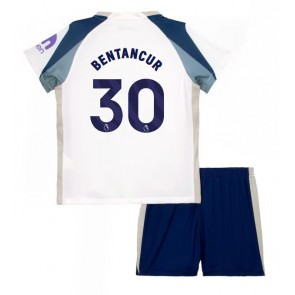 Tottenham Hotspur Rodrigo Bentancur #30 Dětské Domácí Dres 2025-26 Krátký Rukáv (+ trenýrky)
