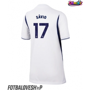 Tottenham Hotspur Savio #17 Dámské Domácí Dres 2026-27 Krátký Rukáv