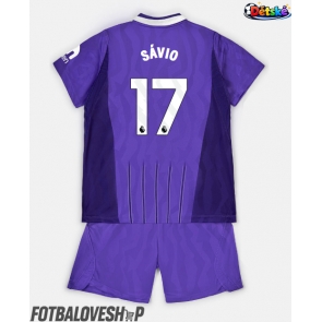 Tottenham Hotspur Savio #17 Dětské Alternativní Dres 2026-27 Krátký Rukáv (+ trenýrky)