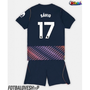 Tottenham Hotspur Savio #17 Dětské Venkovní Dres 2026-27 Krátký Rukáv (+ trenýrky)
