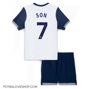 Tottenham Hotspur Son Heung-min #7 Dětské Domácí Dres 2024-25 Krátký Rukáv (+ trenýrky)