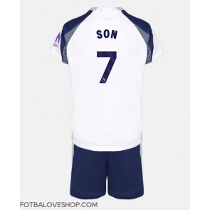 Tottenham Hotspur Son Heung-min #7 Dětské Domácí Dres 2025-26 Krátký Rukáv (+ trenýrky)