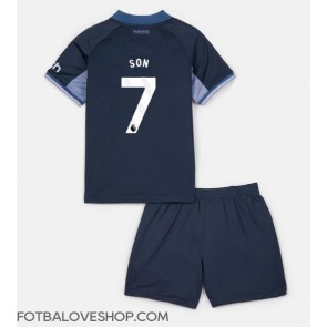 Tottenham Hotspur Son Heung-min #7 Dětské Venkovní Dres 2023-24 Krátký Rukáv (+ trenýrky)