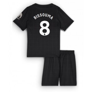 Tottenham Hotspur Yves Bissouma #8 Dětské Venkovní Dres 2025-26 Krátký Rukáv (+ trenýrky)