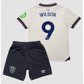 West Ham United Callum Wilson #9 Dětské Venkovní Dres 2025-26 Krátký Rukáv (+ trenýrky)