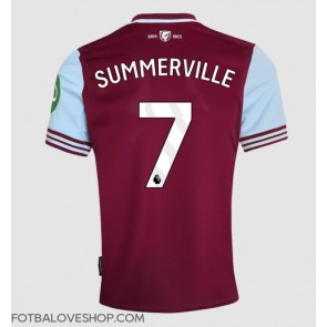 West Ham United Crysencio Summerville #7 Domácí Dres 2024-25 Krátký Rukáv