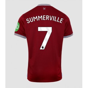 West Ham United Crysencio Summerville #7 Domácí Dres 2025-26 Krátký Rukáv