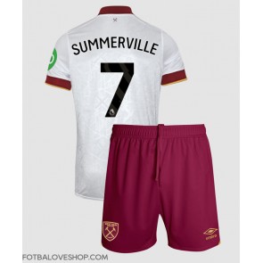 West Ham United Crysencio Summerville #7 Dětské Alternativní Dres 2024-25 Krátký Rukáv (+ trenýrky)