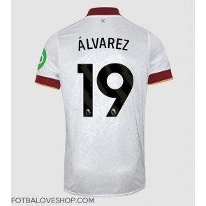 West Ham United Edson Alvarez #19 Alternativní Dres 2024-25 Krátký Rukáv