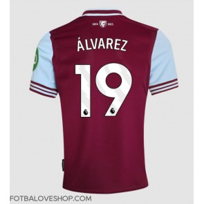 West Ham United Edson Alvarez #19 Domácí Dres 2024-25 Krátký Rukáv