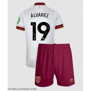 West Ham United Edson Alvarez #19 Dětské Alternativní Dres 2024-25 Krátký Rukáv (+ trenýrky)