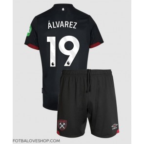 West Ham United Edson Alvarez #19 Dětské Venkovní Dres 2024-25 Krátký Rukáv (+ trenýrky)