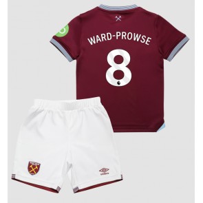 West Ham United James Ward-Prowse #8 Dětské Domácí Dres 2025-26 Krátký Rukáv (+ trenýrky)