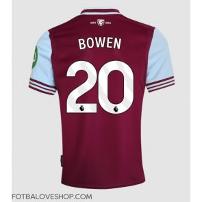 West Ham United Jarrod Bowen #20 Domácí Dres 2024-25 Krátký Rukáv