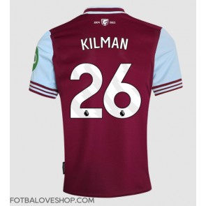 West Ham United Max Kilman #26 Domácí Dres 2024-25 Krátký Rukáv