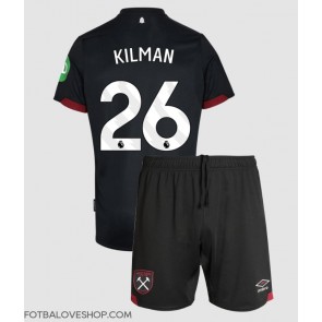 West Ham United Max Kilman #26 Dětské Venkovní Dres 2024-25 Krátký Rukáv (+ trenýrky)