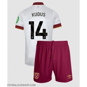 West Ham United Mohammed Kudus #14 Dětské Alternativní Dres 2024-25 Krátký Rukáv (+ trenýrky)