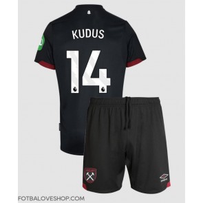 West Ham United Mohammed Kudus #14 Dětské Venkovní Dres 2024-25 Krátký Rukáv (+ trenýrky)