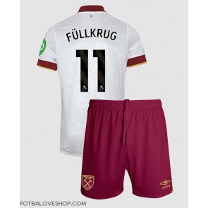 West Ham United Niclas Fullkrug #11 Dětské Alternativní Dres 2024-25 Krátký Rukáv (+ trenýrky)