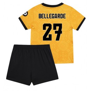 Wolves Jean-Ricner Bellegarde #27 Dětské Domácí Dres 2025-26 Krátký Rukáv (+ trenýrky)