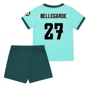 Wolves Jean-Ricner Bellegarde #27 Dětské Venkovní Dres 2025-26 Krátký Rukáv (+ trenýrky)