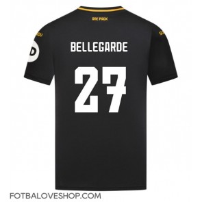 Wolves Jean-Ricner Bellegarde #27 Venkovní Dres 2024-25 Krátký Rukáv