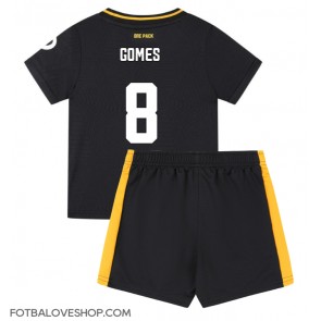 Wolves Joao Gomes #8 Dětské Venkovní Dres 2024-25 Krátký Rukáv (+ trenýrky)