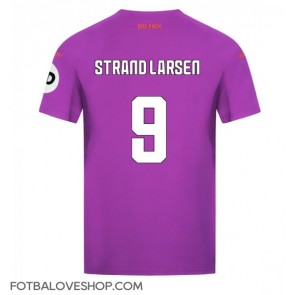 Wolves Jorgen Strand Larsen #9 Alternativní Dres 2024-25 Krátký Rukáv
