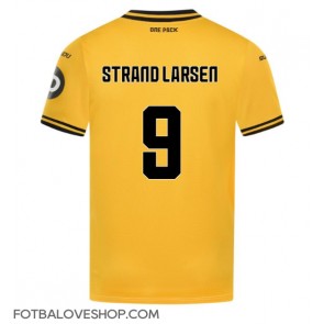 Wolves Jorgen Strand Larsen #9 Domácí Dres 2024-25 Krátký Rukáv