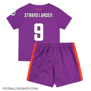 Wolves Jorgen Strand Larsen #9 Dětské Alternativní Dres 2024-25 Krátký Rukáv (+ trenýrky)