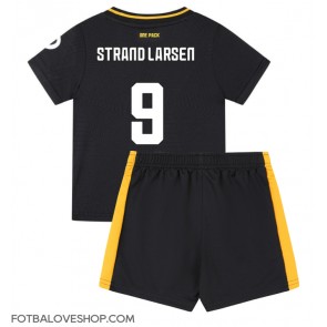 Wolves Jorgen Strand Larsen #9 Dětské Venkovní Dres 2024-25 Krátký Rukáv (+ trenýrky)