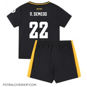 Wolves Nelson Semedo #22 Dětské Venkovní Dres 2024-25 Krátký Rukáv (+ trenýrky)