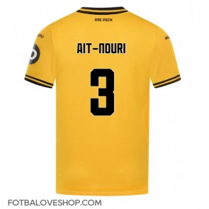 Wolves Rayan Ait-Nouri #3 Domácí Dres 2024-25 Krátký Rukáv