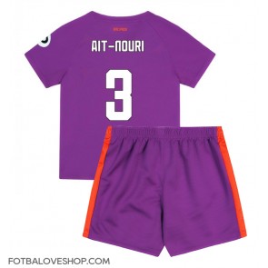 Wolves Rayan Ait-Nouri #3 Dětské Alternativní Dres 2024-25 Krátký Rukáv (+ trenýrky)