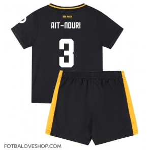 Wolves Rayan Ait-Nouri #3 Dětské Venkovní Dres 2024-25 Krátký Rukáv (+ trenýrky)