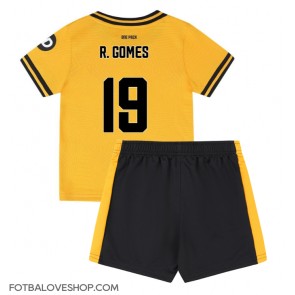 Wolves Rodrigo Gomes #19 Dětské Domácí Dres 2024-25 Krátký Rukáv (+ trenýrky)
