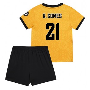 Wolves Rodrigo Gomes #21 Dětské Domácí Dres 2025-26 Krátký Rukáv (+ trenýrky)