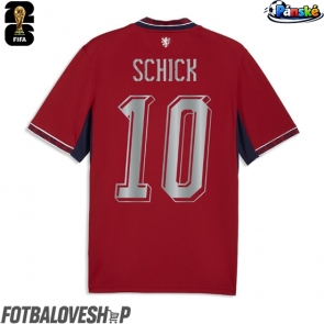 Česká republika Patrik Schick #10 Domácí Dres MS 2026 Krátký Rukáv