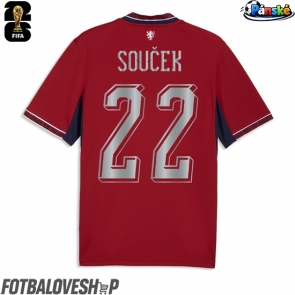 Česká republika Tomas Soucek #22 Domácí Dres MS 2026 Krátký Rukáv