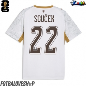 Česká republika Tomas Soucek #22 Venkovní Dres MS 2026 Krátký Rukáv