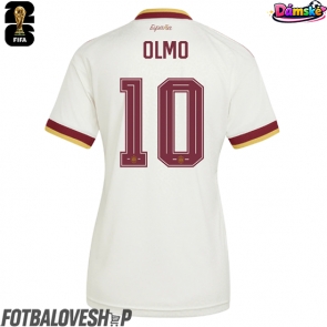 Španělsko Dani Olmo #10 Dámské Venkovní Dres MS 2026 Krátký Rukáv