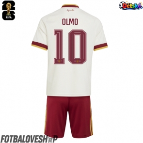 Španělsko Dani Olmo #10 Dětské Venkovní Dres MS 2026 Krátký Rukáv (+ trenýrky)
