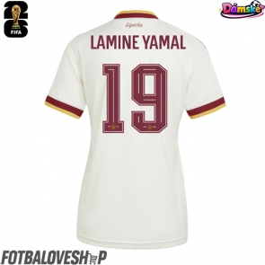 Španělsko Lamine Yamal #19 Dámské Venkovní Dres MS 2026 Krátký Rukáv