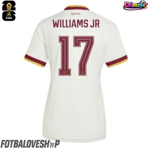 Španělsko Nico Williams #17 Dámské Venkovní Dres MS 2026 Krátký Rukáv