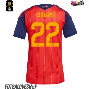 Španělsko Pau Cubarsi #22 Dámské Domácí Dres MS 2026 Krátký Rukáv