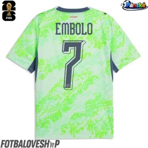 Švýcarsko Breel Embolo #7 Venkovní Dres MS 2026 Krátký Rukáv